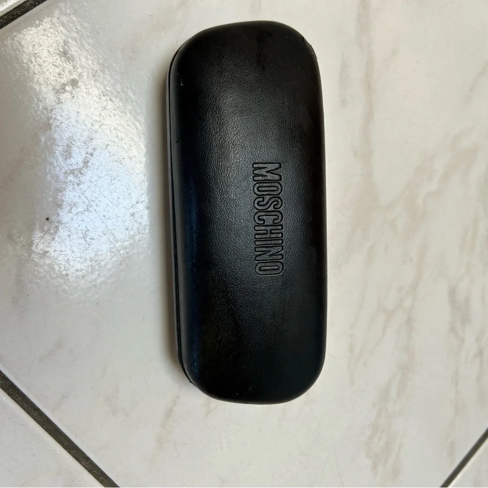 Moschino eyeglass case